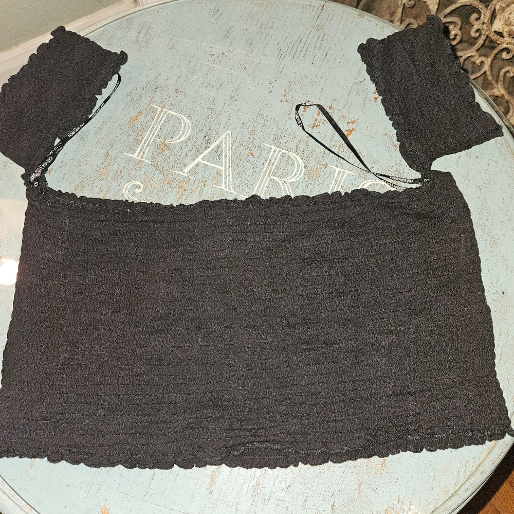 Forever 21 Smocked Tube Top, 2X